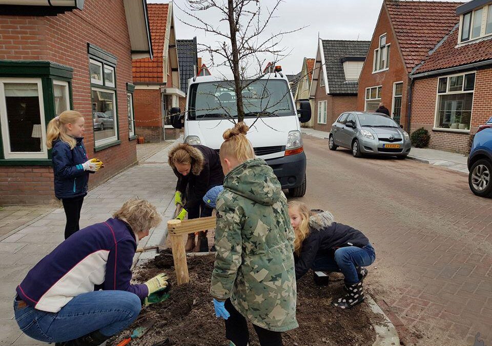 Oosterstraat word groener door de bewoners