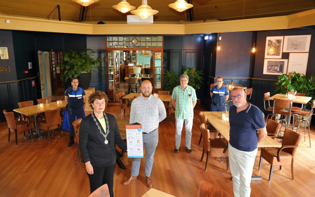 Burgemeester maakt statement voor horeca