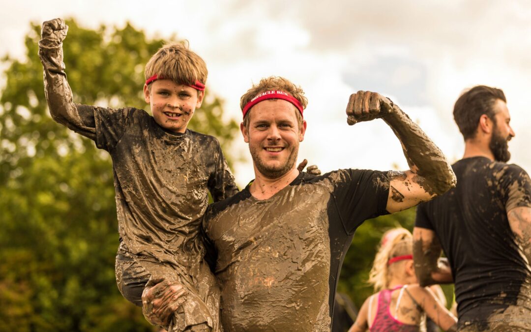 35 BAGGERVETTE OBSTAKELS OVERWINNEN TIJDENS DE MAJOR FAMILY OBSTACLE RUN OP 13 SEPTEMBER