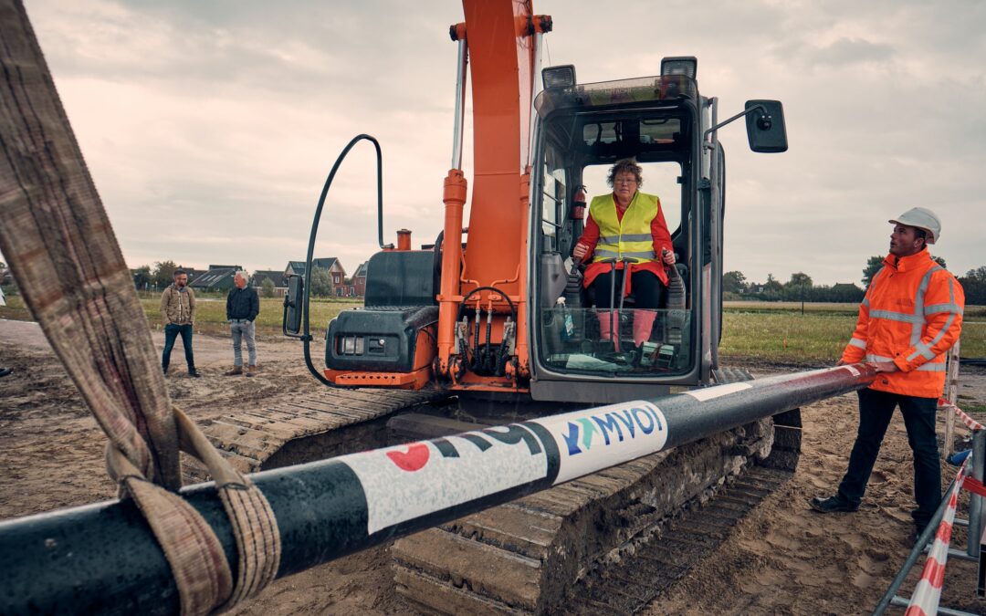 Bijna 800 woningen in De Draai Zuid aangesloten op warmtenet HV