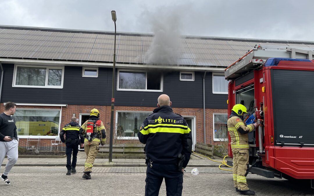 Brand woning Gezellestraat Heerhugowaard
