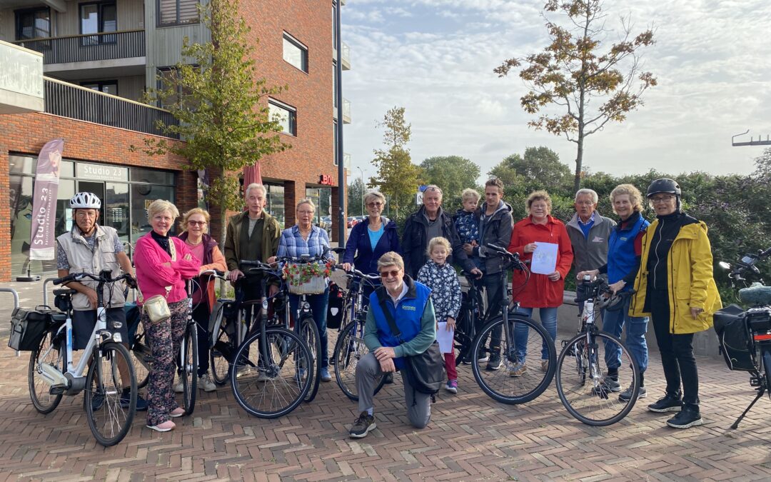 Eerste fietstocht voor nieuwe inwoners Van Kool naar Cool