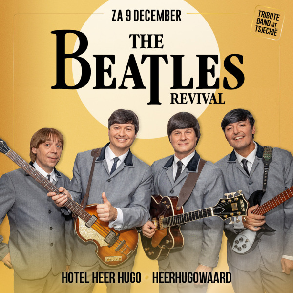 Zie, hoor en beleef nog één keer The Beatles in Heerhugowaard!