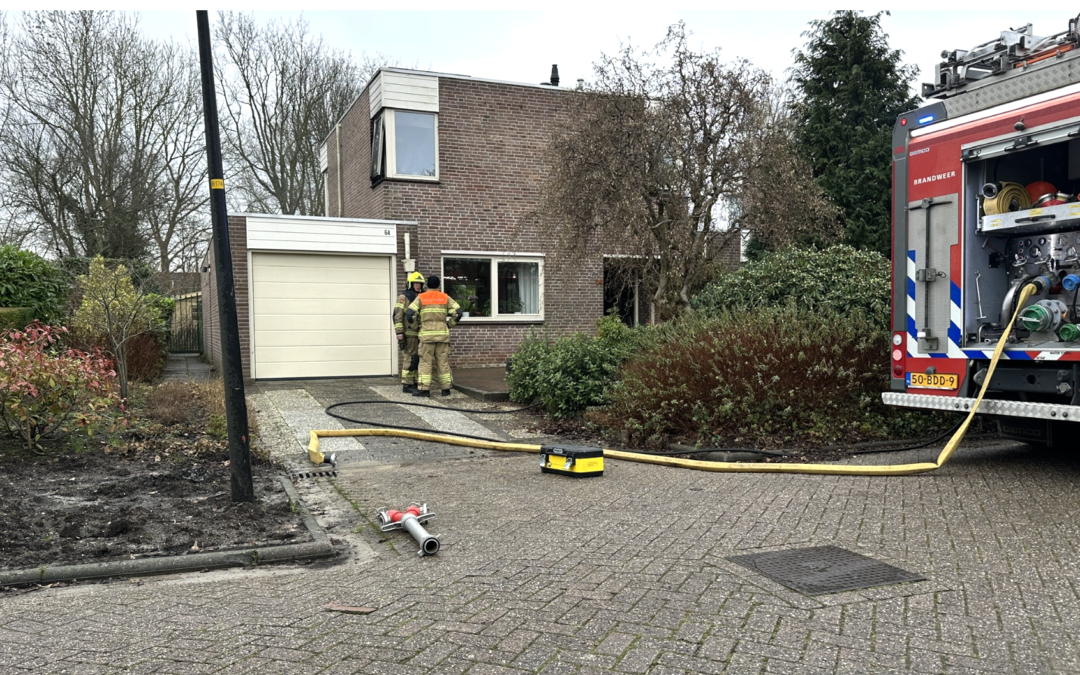 Brand woning van Santenlaan Heerhugowaard