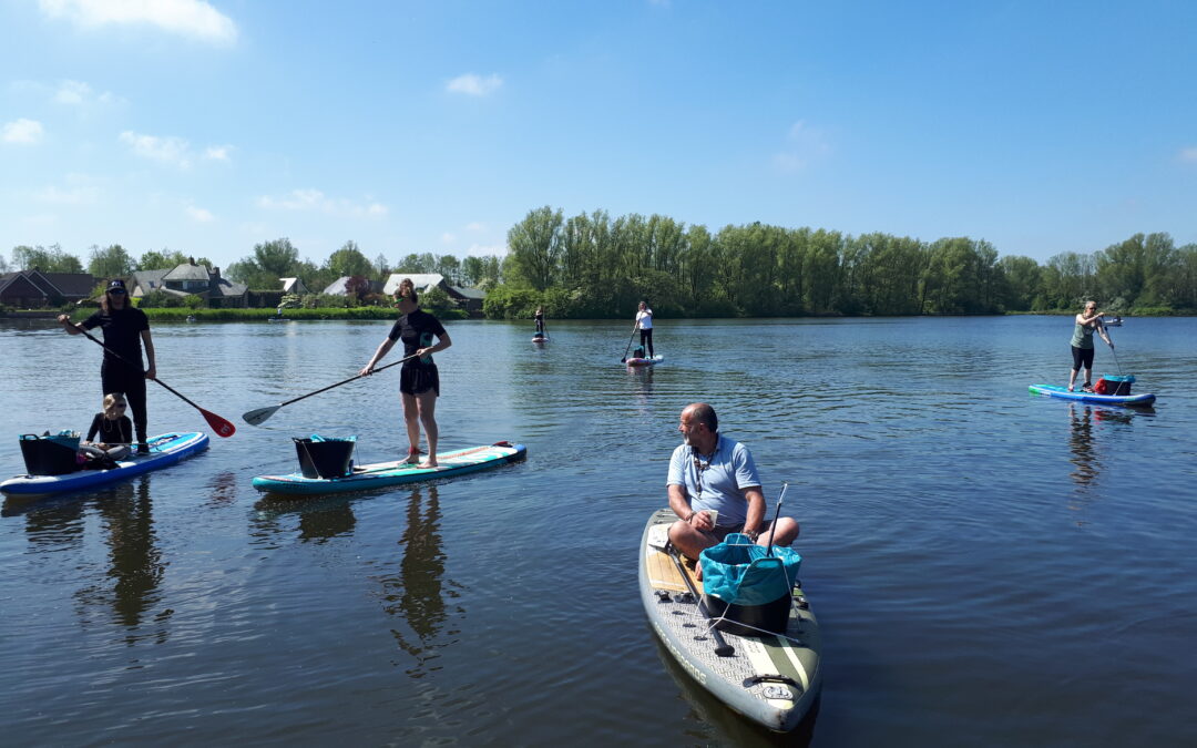 Zwerfafval 1000 eilandenrijk opruimactie