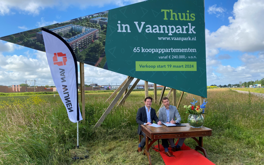 Bouw 146 appartementen Vaanpark Heerhugowaard start nog dit jaar
