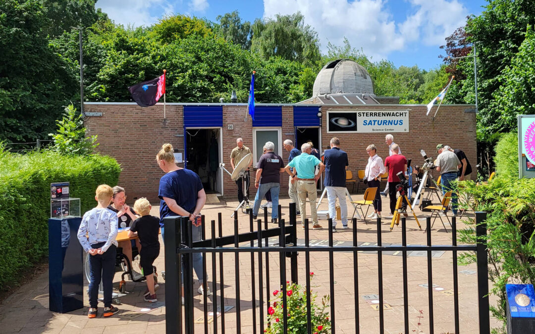 Sterrenwacht Saturnus centrum van de wetenschap tijdens Weekend van de Wetenschap op 3, 4 en 5 oktober