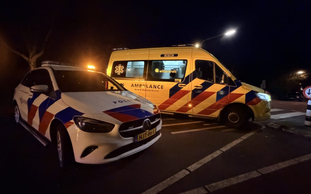 Vrouw gewond na aanrijding op Middenweg / Diamant in Heerhugowaard