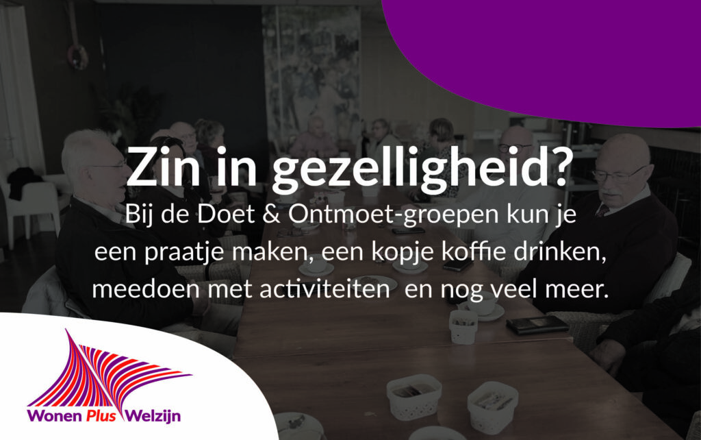 Kom langs bij de Doet & Ontmoetgroep in Sint Pancras