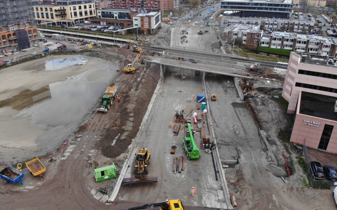 Spooronderdoorgang eerder open dan verwacht:  Feestelijk openingsmoment op zaterdag 18 april