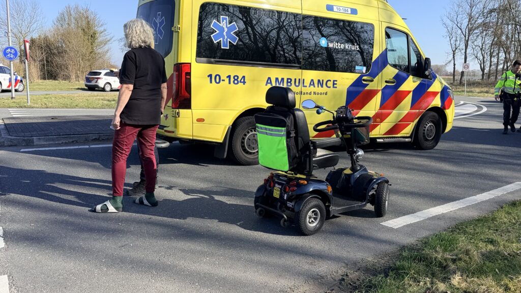 Gehandicapte vrouw gewond na aanrijding in Heerhugowaard Veroorzaker aangehouden