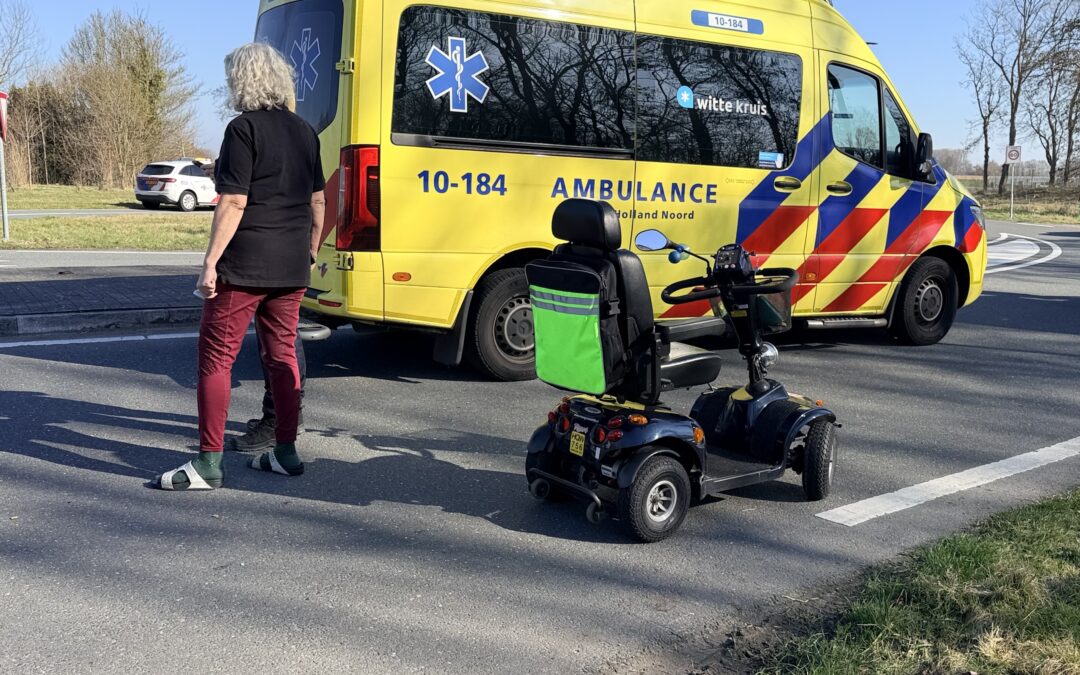 Gehandicapte vrouw gewond na aanrijding in Heerhugowaard Veroorzaker aangehouden