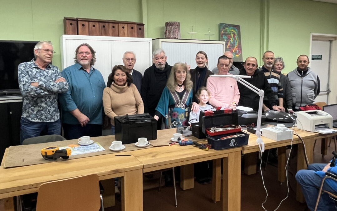 Repair Café Dijk en Waard op televisie in ‘Wortelboer en Van Rossum’