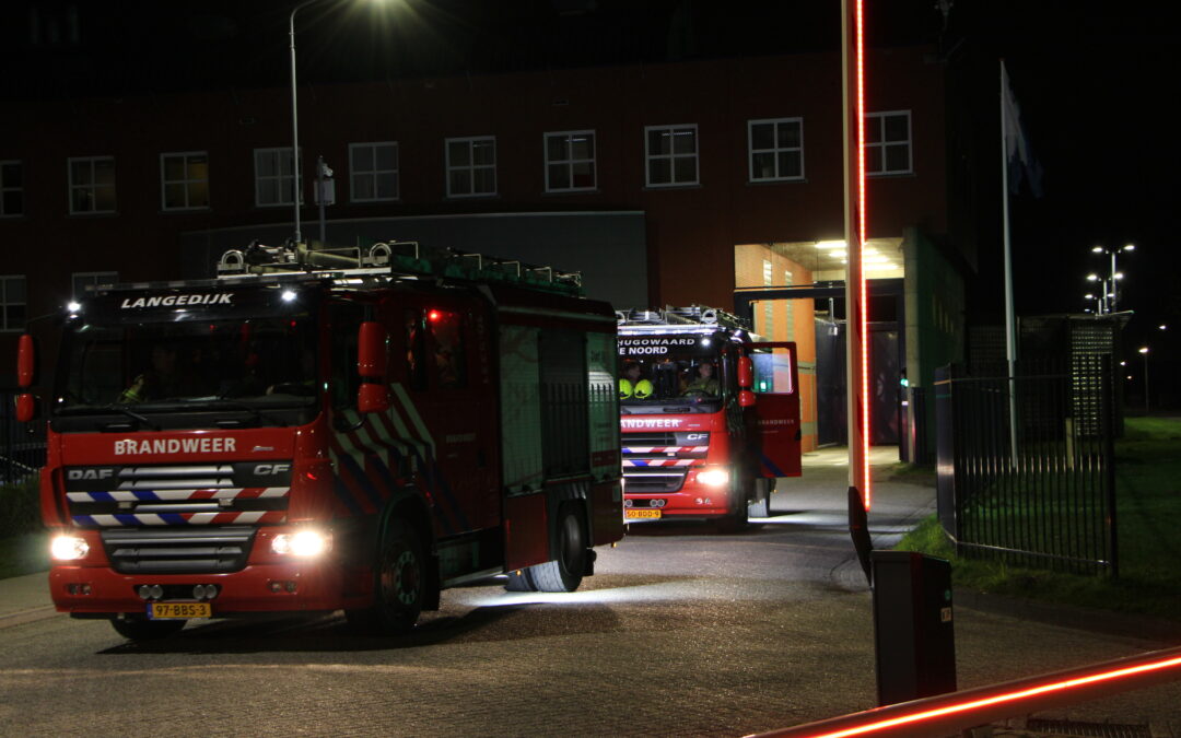 Brand in cel van penitentiaire inrichting in Heerhugowaard