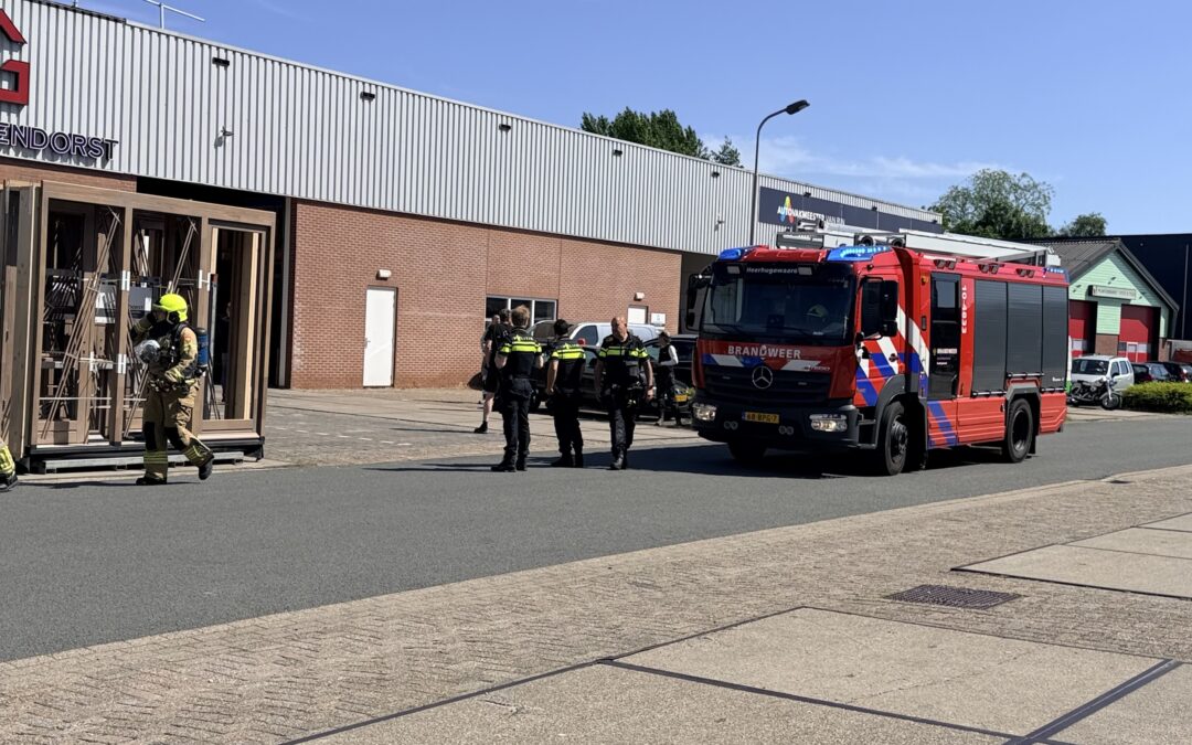 Brand grotendorst broek op Langedijk
