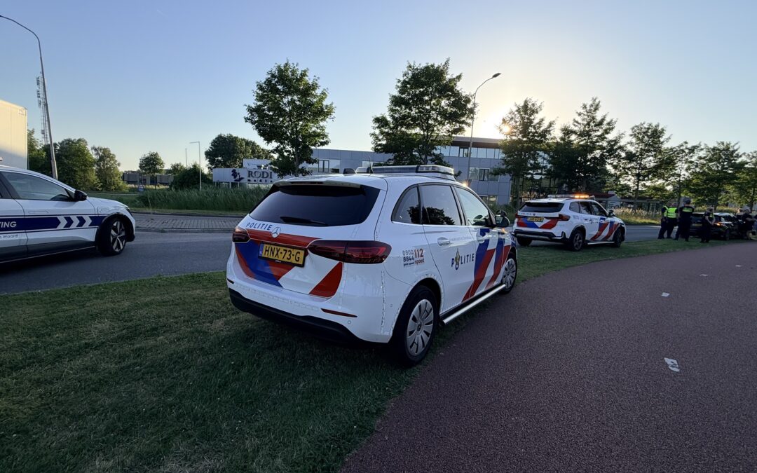 Verkeersruzie loopt uit op ongeval en aanhouding op Westelijke Randweg Broek op Langedijk