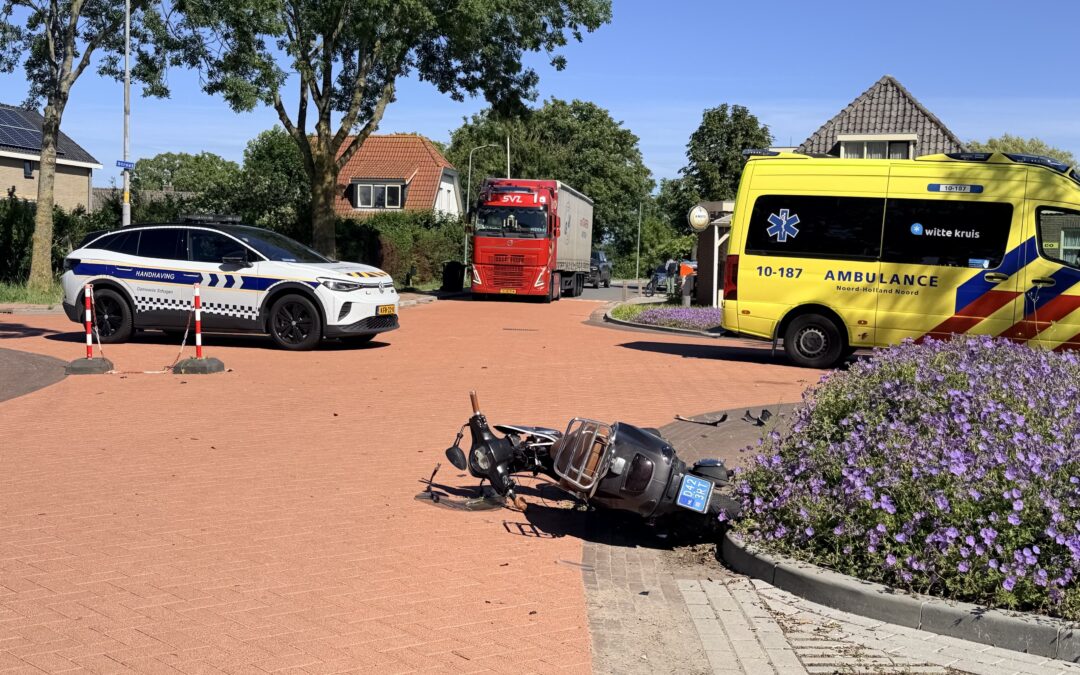 Scooterrijder gewond na voorrangsfout in Sint Maarten