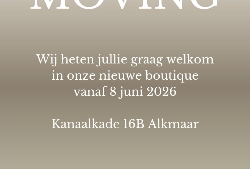WE ARE MOVING