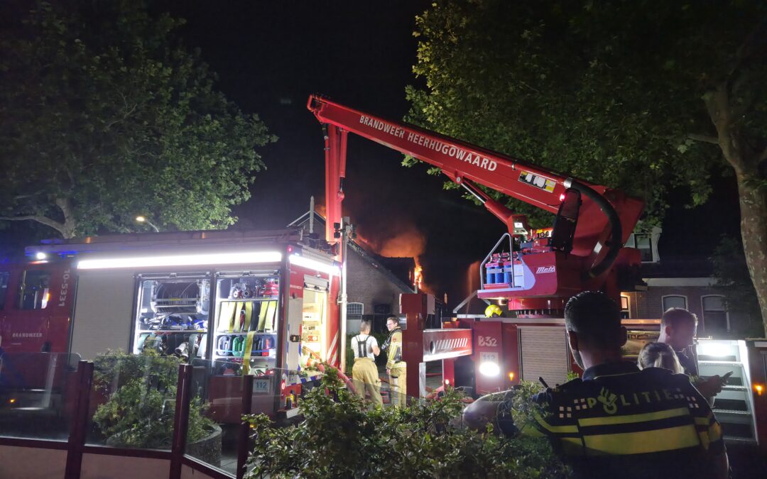 Geschiedenis huisartsenpraktijk Braak. Brand in voormalig huisartsenpraktijk