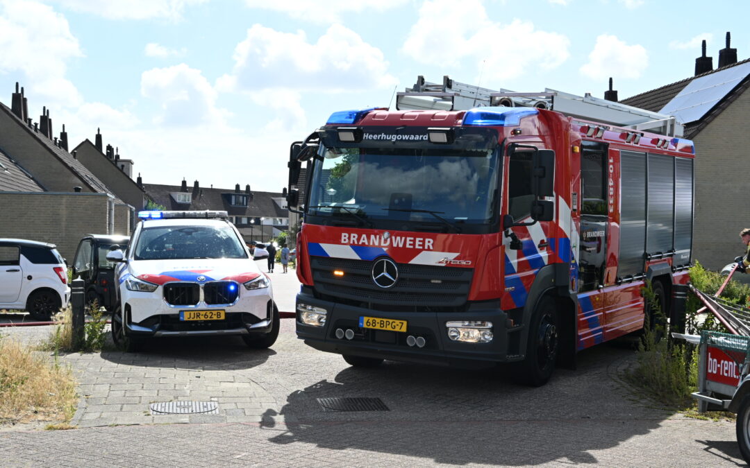 Kleine brand bij chalet in Heerhugowaard snel onder controle