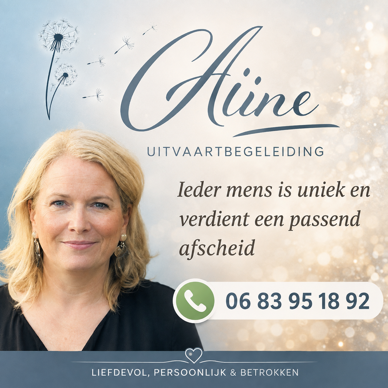 aline uitvaart